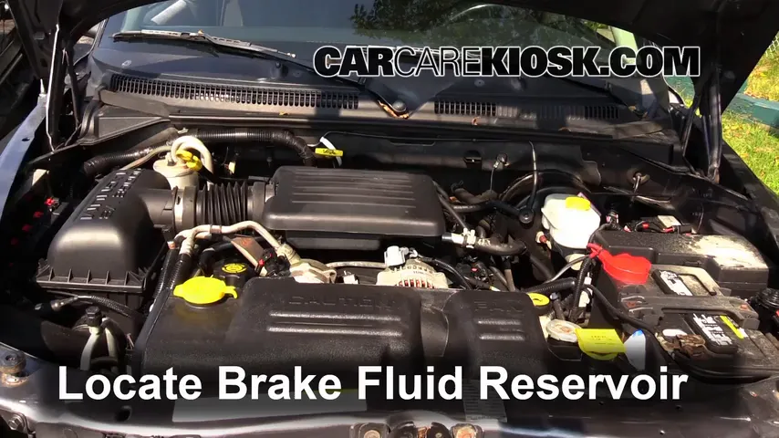2003 Dodge Dakota SLT 4.7L V8 Crew Cab Pickup (4 Door) Brake Fluid Add Fluid